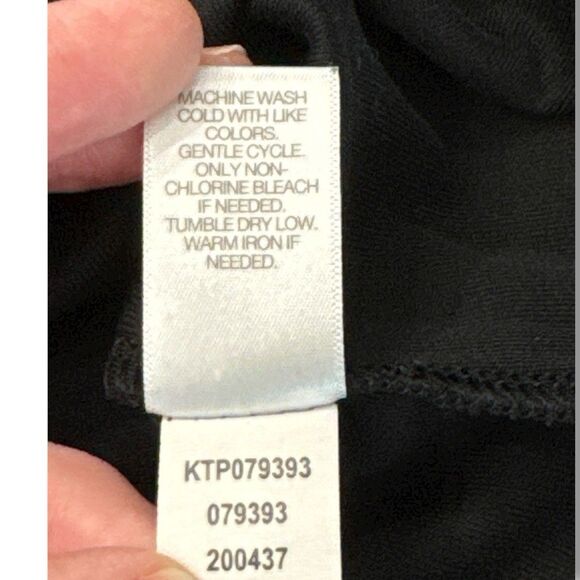 J.Jill Perfect Pima Long Sleeve Tunic Black Tall Casual Boat Neck Women’s Sz MT - Picture 10 of 10